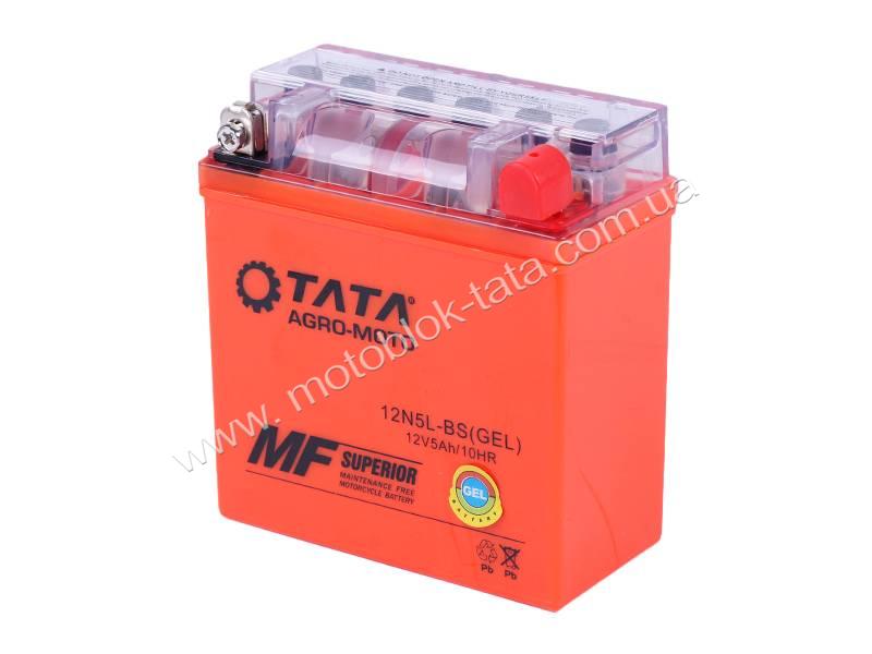 Аккумулятор 5АH-YTX12N5-3B OUTDO Active гелевый 120*61*129mm оранжевый