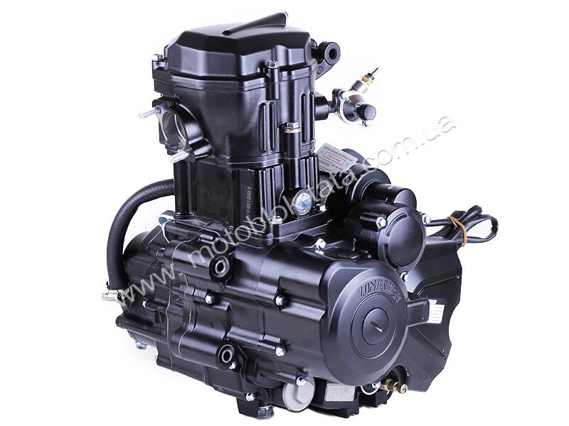 Двигатель CG 200 ТАТА на мотоцикл ZONGSHEN (оригинал) (с водяным охлаждением, бензиновый), механика, 5 передач