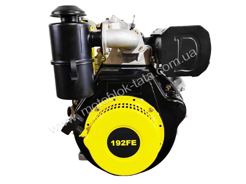 Двигун 192FE - дизель (під конус) (14,8 к.с.) з електростартером YBX