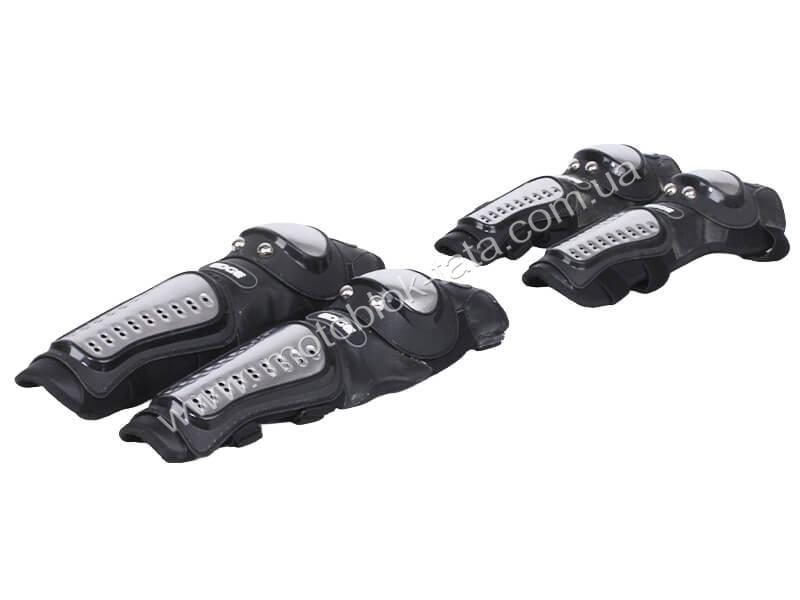 Наколінники та налокітники захисні TT AGRO MOTO, к-т: 4 шт., Oversize D15 УЦІНКА