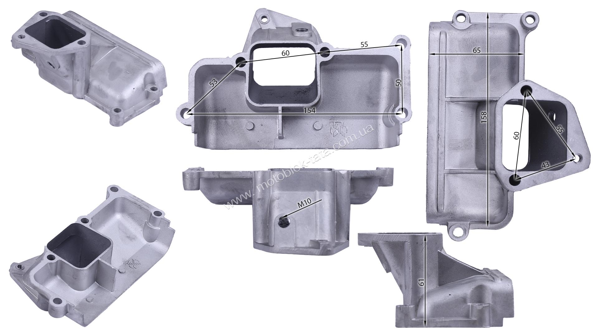 Колектор впускний 6,5KW/6,8KW