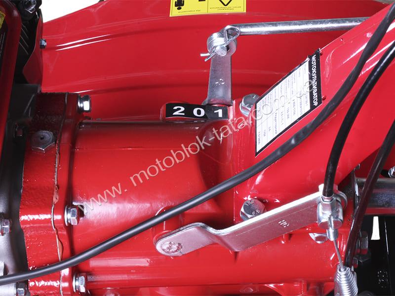 Мотоблок TT AGRO MOTO TT-ZX100-1 (редуктор) на бензиновий двигун 170F (7 л.с.), безповітряне колесо 4,00×8, изображение 5