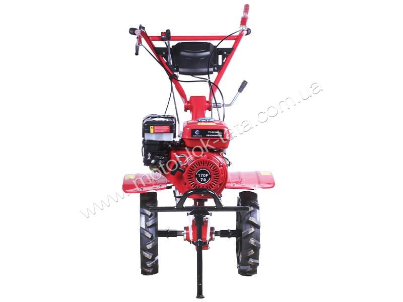 Мотоблок TT AGRO MOTO TT-ZX100-1 (редуктор) на бензиновий двигун 170F (7 л.с.), безповітряне колесо 4,00×8, изображение 6