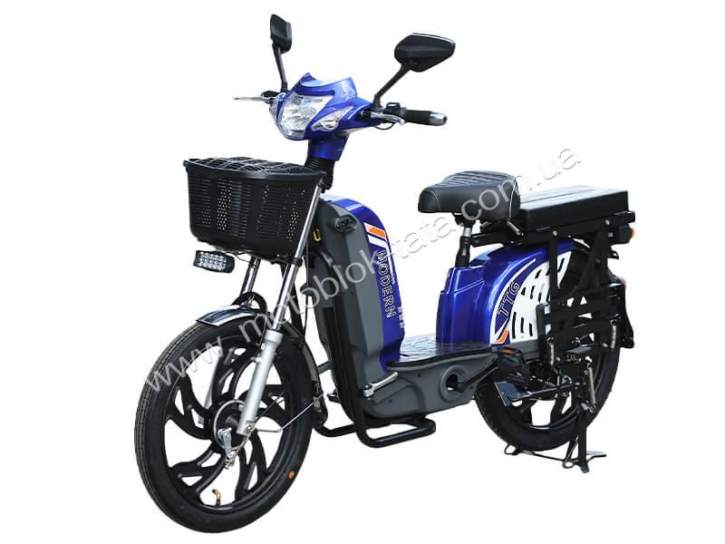 Електровелосипед TTG Modern 800W, Синій