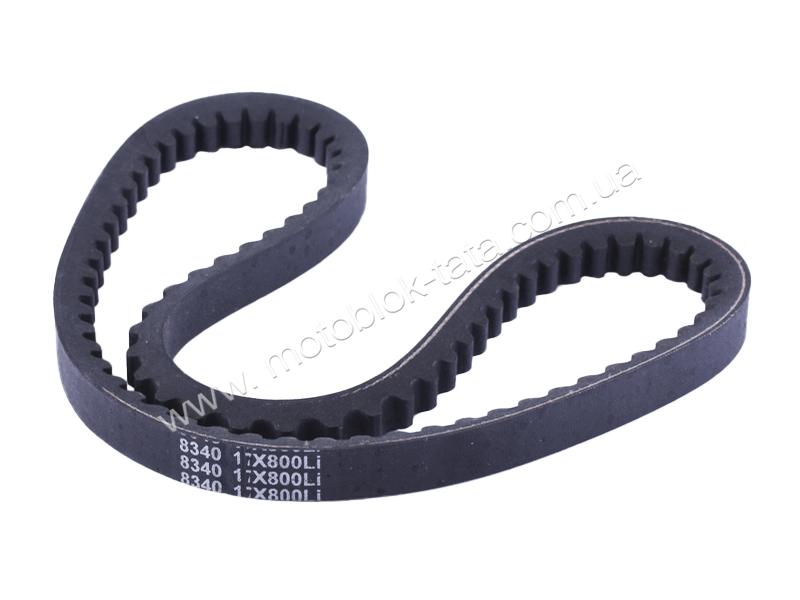 Ремінь 17*800 зубчастий (L-420 мм*2) - 168F YBX