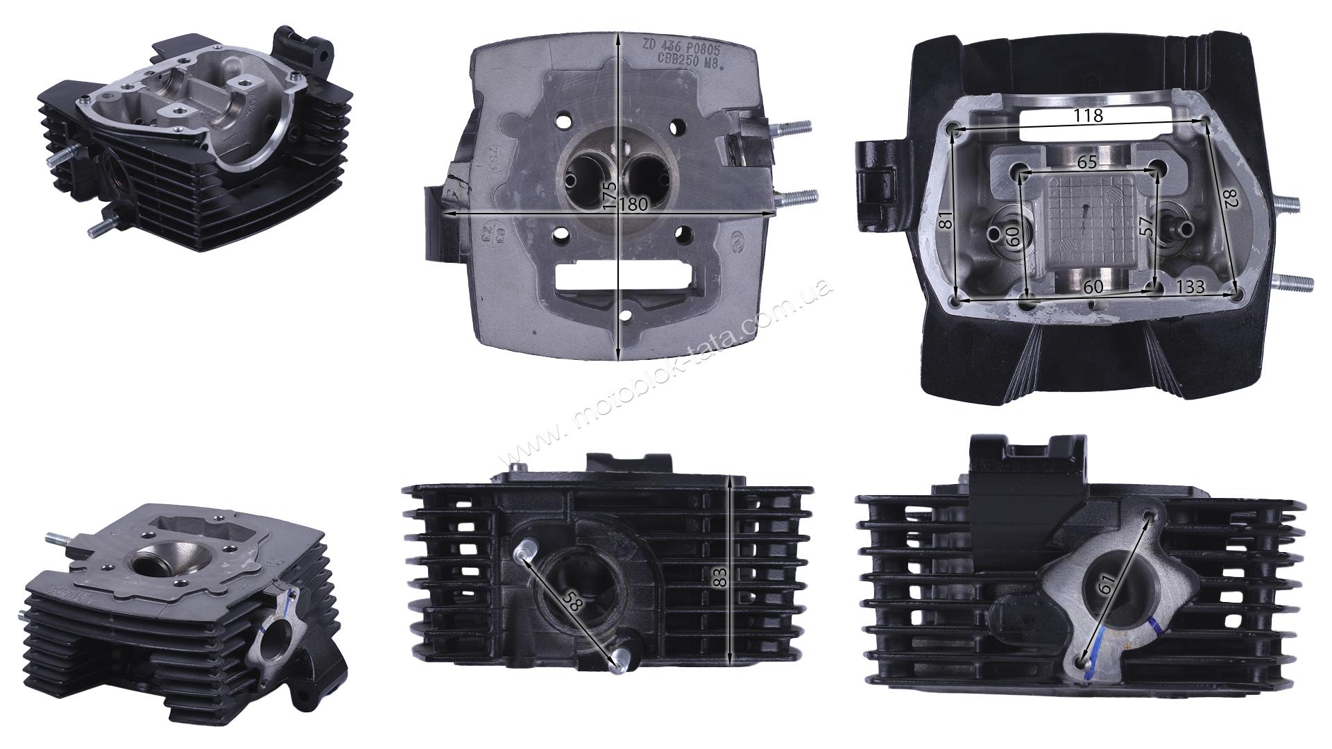 Головка блоку CB-250 (з балансом валом) YBX