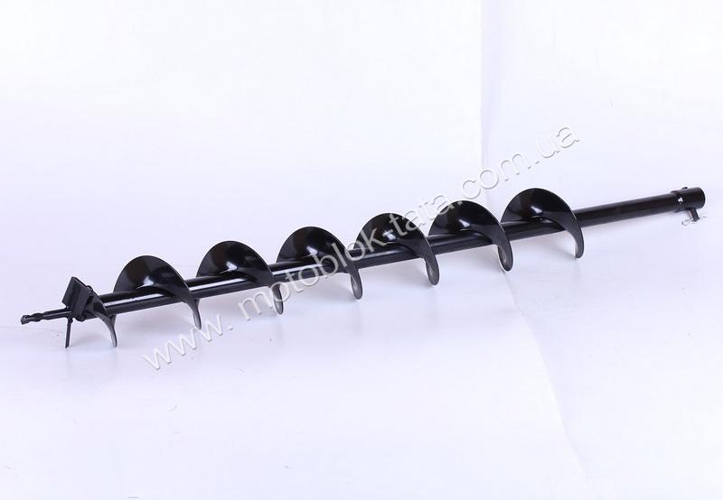 Шнек L-1000 мм діаметр 100 мм для мотобура YBX