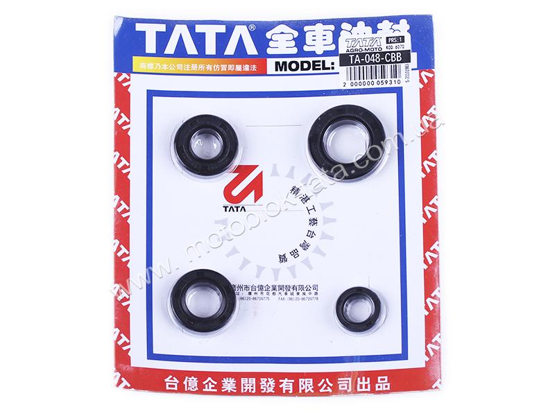 Сальники TTG на бензиновий двигун СВ-250СС, к-т: 4 шт.