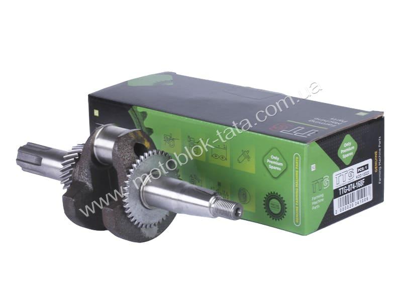 Коленвал в сборе под шлицы диаметр 25 мм - 168F - TTG