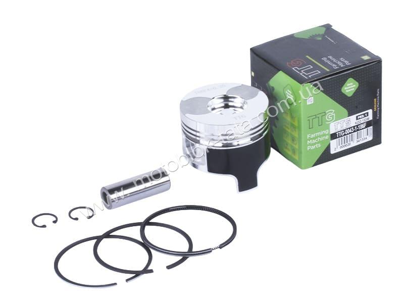 Поршневий комплект 86,25 мм (тупий конус форкамери): 8 одиниць - 186F - TTG