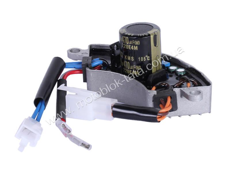 Реле напруги TΛTΛ на генератор GN 2-3,5 KW, трифазне, 380V (470 мкф 400V)
