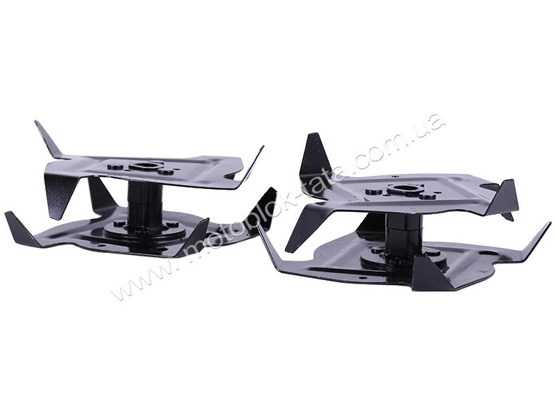 Ножи комплект (4шт.) для редуктора культиватора YBX