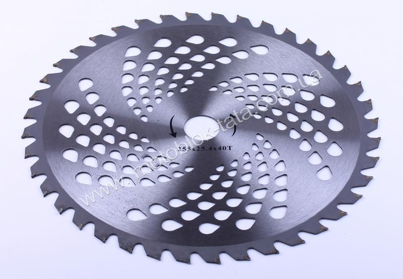 Ніж ріжучий 40Т (переможні зубці) для бензокоси YBX