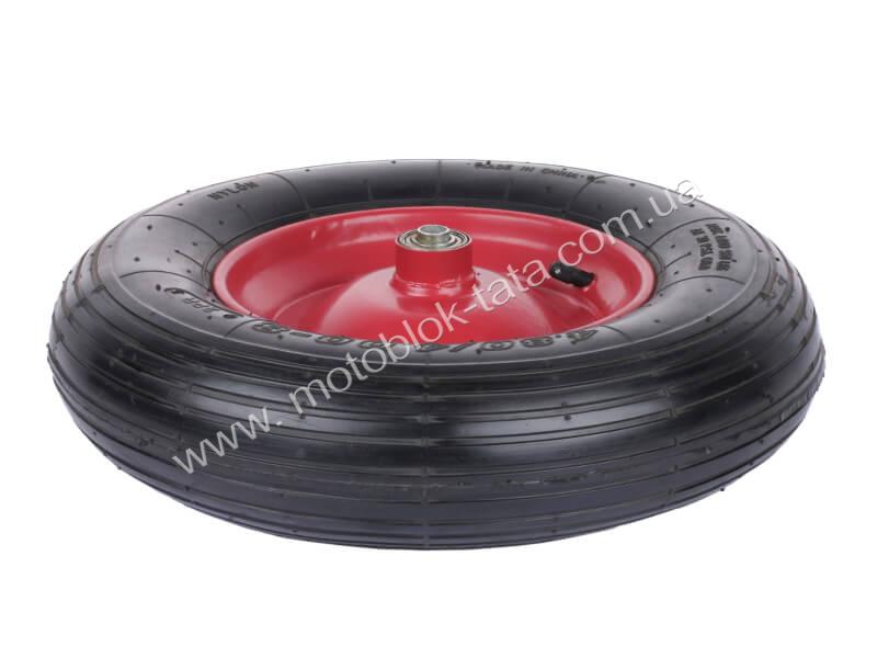 Колесо в сборе TΛTΛ 4.00-8 - ST на садово-строительную тачку, тип 2