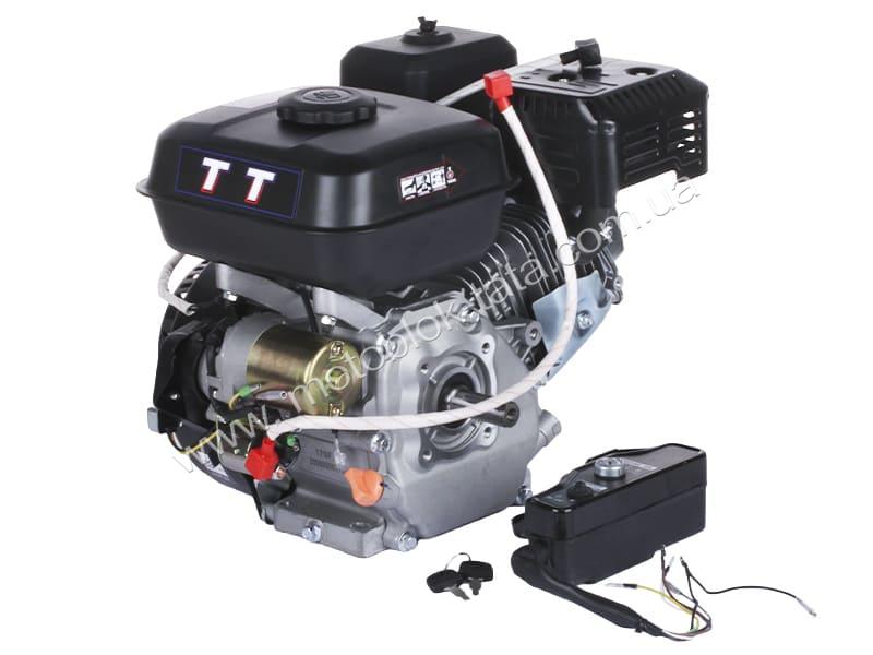 Двигун 170FE - бензин (під шліци діаметр 20 мм) (7 л.с.) з електростартером YBX