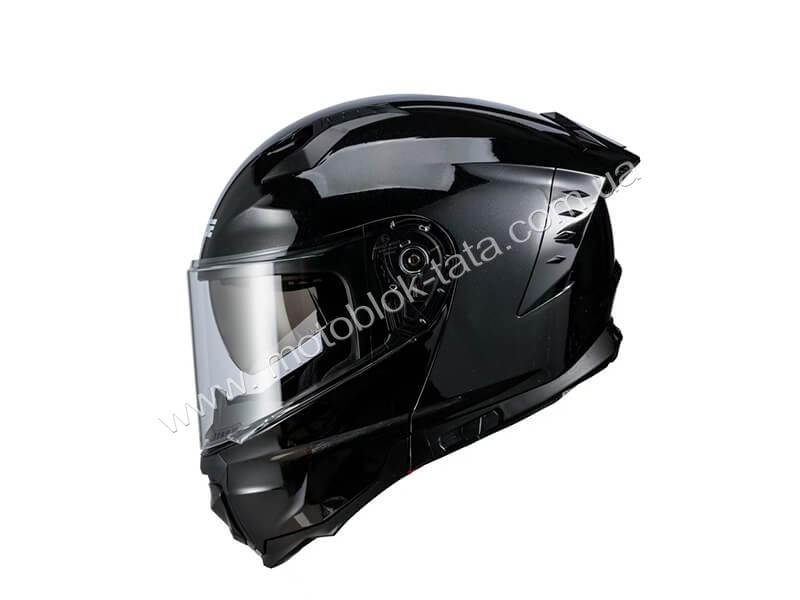 Шолом для мотоцикла, скутера V-80 VIRTUE трансформер (чорний, size XL), изображение 10