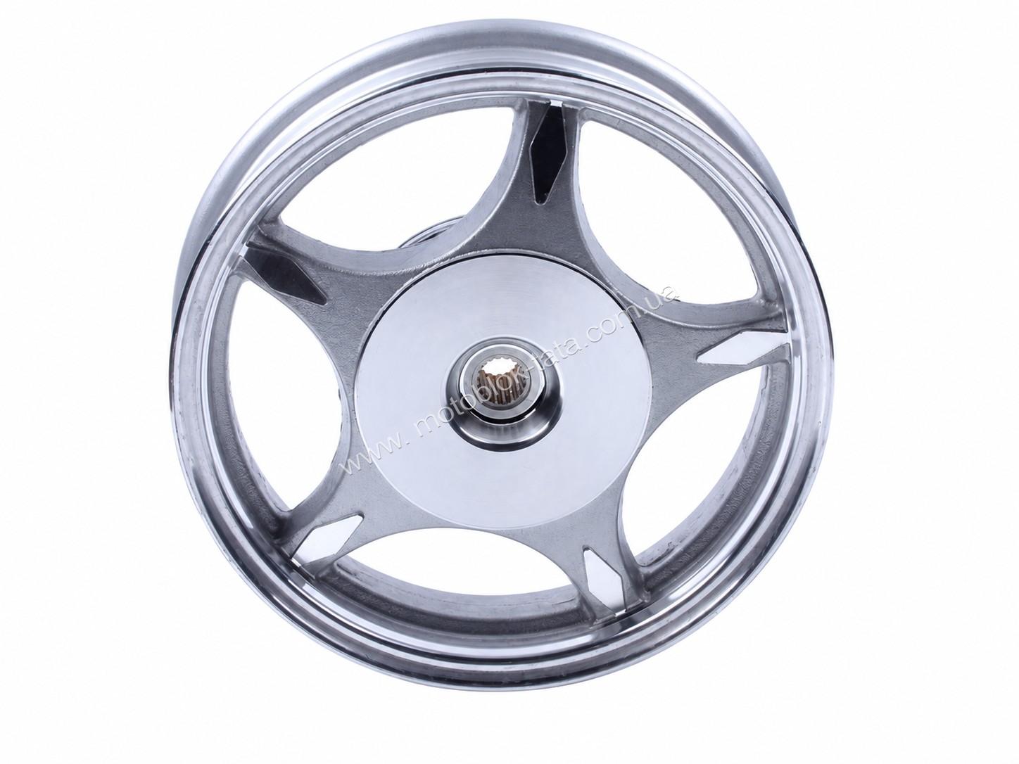Диск задний литой 10×2.15 TT AGRO MOTO (19 шлицев, барабаный тормоз)