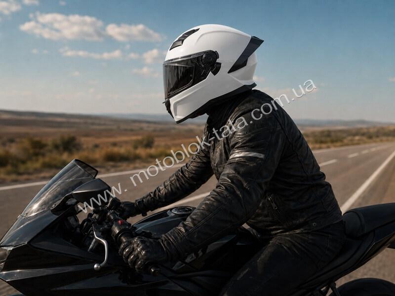 Шолом для мотоцикла, скутера 800 TTG інтеграл (світло-сірий глянсовий, size M), изображение 8