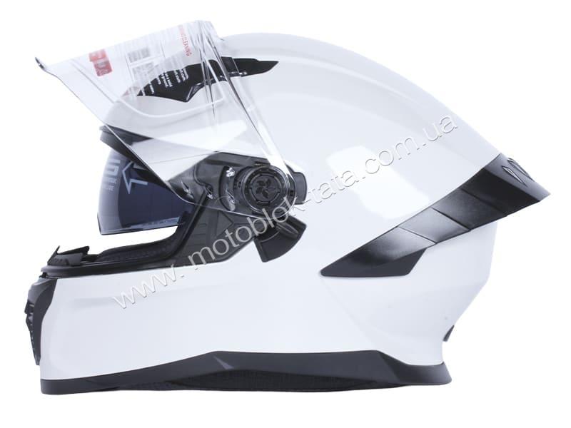 Шолом для мотоцикла, скутера 800 TTG інтеграл (світло-сірий глянсовий, size L), изображение 5