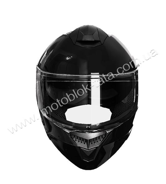 Шлем 909 черный глянцевый size L (трансформер)  - TTG