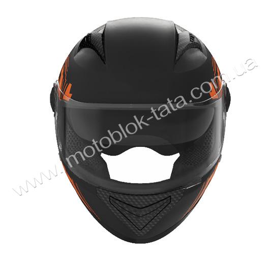 Шолом 557 чорний з помаранчевим - TTG