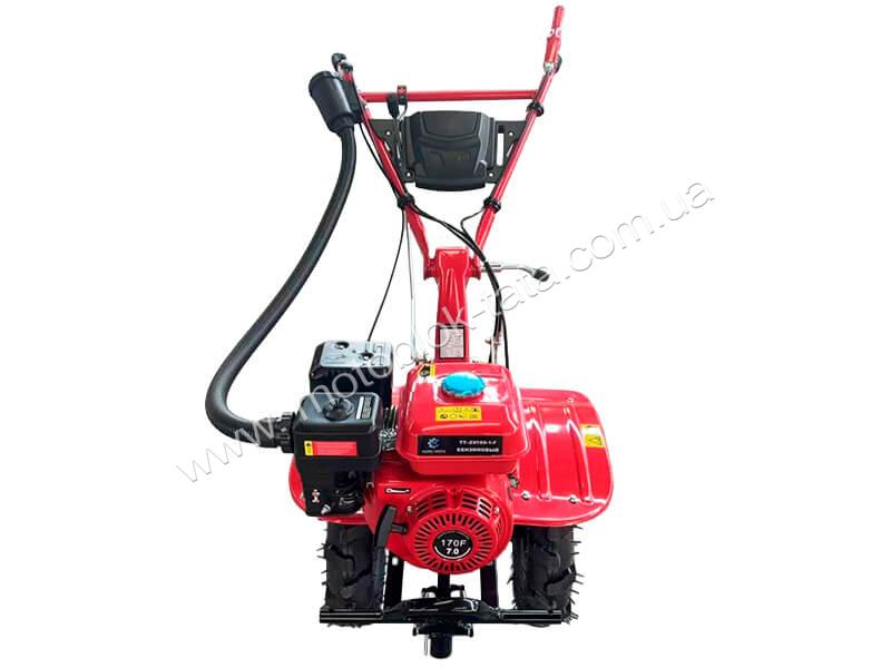 Мотоблок TT-ZX100-1 (редуктор), колесо 4,00×8 двигун 170F (7 л.с.) (з верхнім фільтром) - бензин