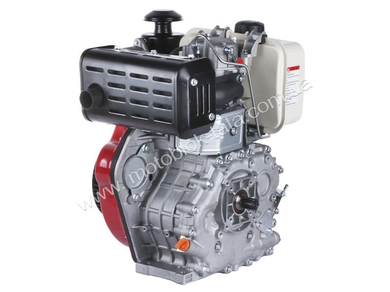 Двигун 188D - дизель (під шліц діаметр 25 мм) (11 л.с.) з паливним баком та тнвд без електроклапану YBX