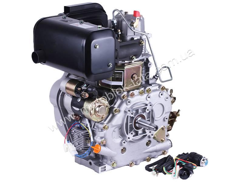 Двигун 188DE - дизель (під конус) (11 к.с.) з електростартером YBX