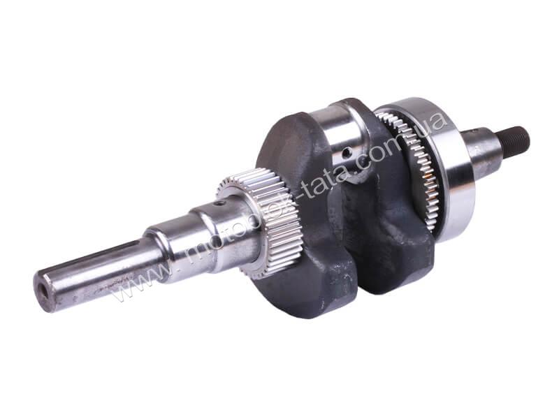 Колінвал у зборі під шпонку діаметр 25 мм - 186F