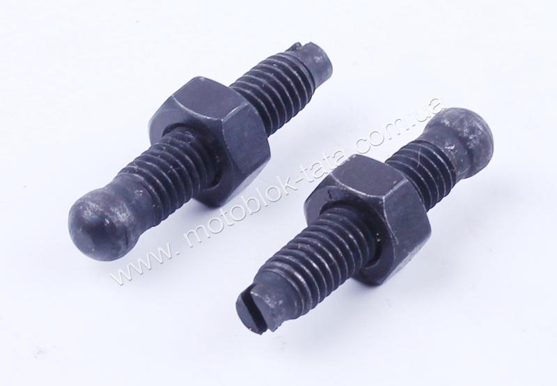 Гвинти регулювання клапанів + гайки, к-т на 2 клапани - 178F YBX