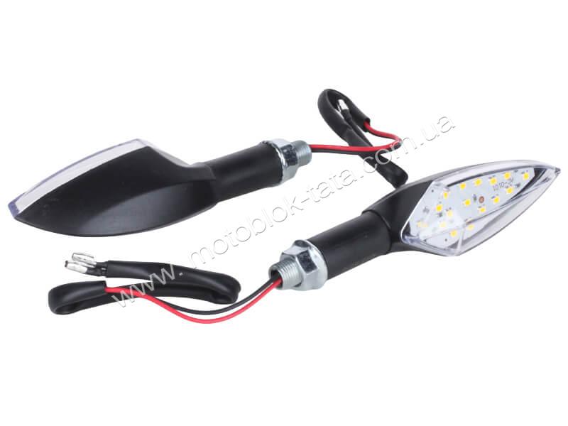 Покажчик повороту діодний (універсальний) 2020 TT-AGRO-MOTO на мотоцикл, к-т: 2 шт., тип 2