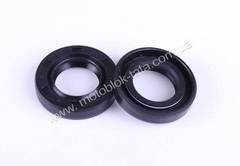 Сальники коленвала TT-AGRO-MOTO на бензиновий двигун генератора 156F GN 1,2 KW, 17×30×6, к-т 2 шт.
