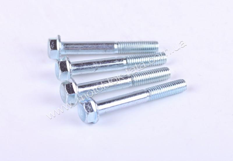 Болти кріплення головки TT-AGRO-MOTO на бензиновий двигун генератора 168F GN 2-3,5 KW, к-т: 4 шт.