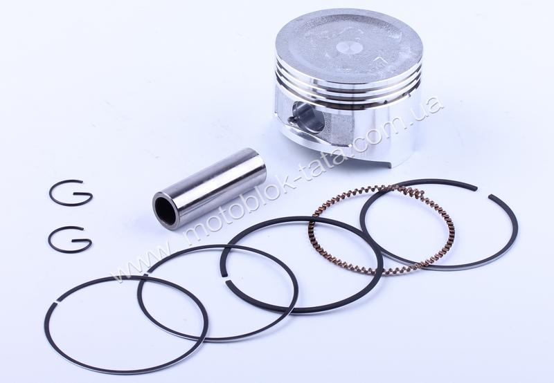 Поршневий комплект 68,25 мм TT-AGRO-MOTO на бензиновий двигун генератора 168F GN 2-3,5 KW: 9 одиниць