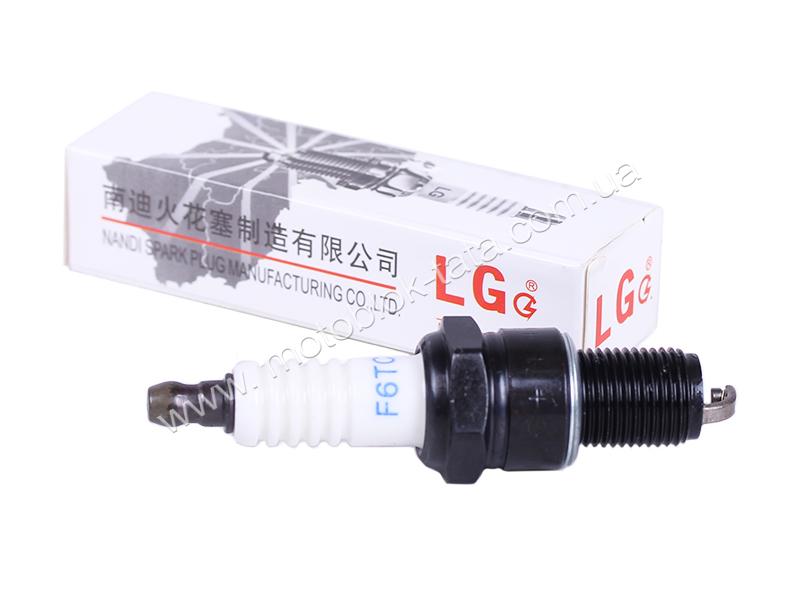 Свічка F6TC LG (168F/177F/188F) TT-AGRO-MOTO на бензиновий двигун 168F генератора GN 2-3,5 KW