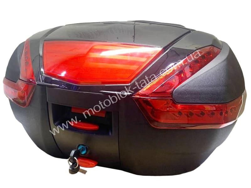 Кофр (багажник) TT AGRO MOTO для мотоцикла задній (V-47L), 58×46×34