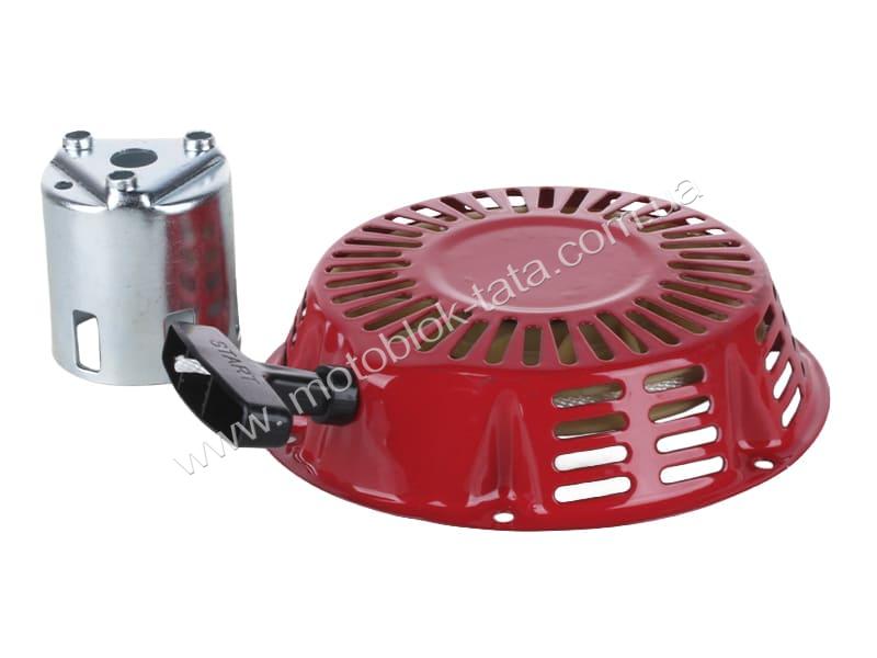 Стартер ручний старого зразка у зборі зі склянкою YBX на бензиновий двигун 177F