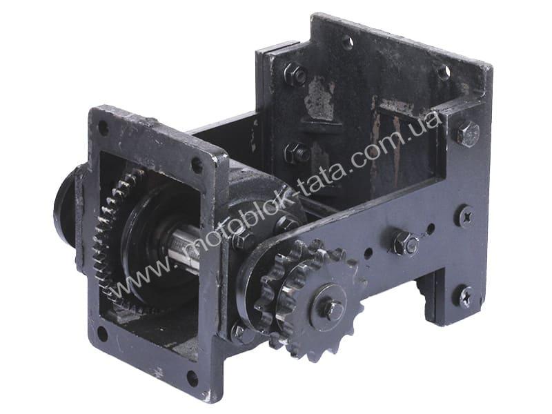 Редуктор фрезы переходной в сборе YBX на мототрактор, без гидравлики, тип 2