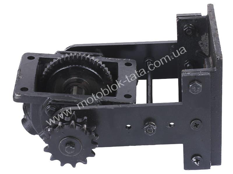 Редуктор фрези перехідної у зборі YBX на мототрактор, без гідравліки, тип 2 (під дворядний ланцюг), изображение 5
