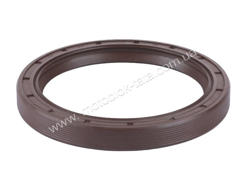 Сальник коленвала задний 80×100×12 TTG на диезльный двигатель КМ385ВТ, тип 2