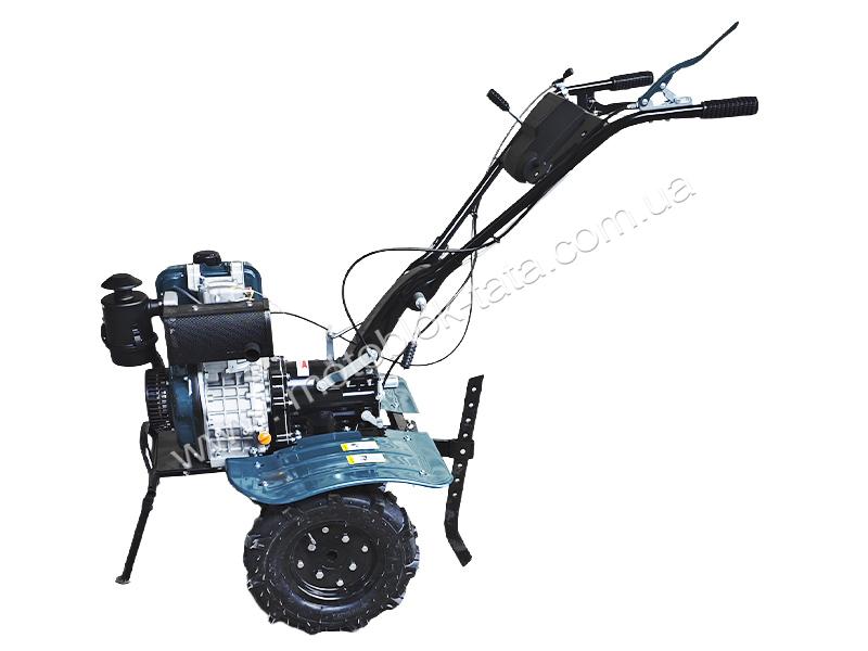 Мотоблок бензиновий MB-ZX100 (редуктор), колесо 3,5×6, двигун 170F (7 л.с.) (з верхнім фільтром) GREEN