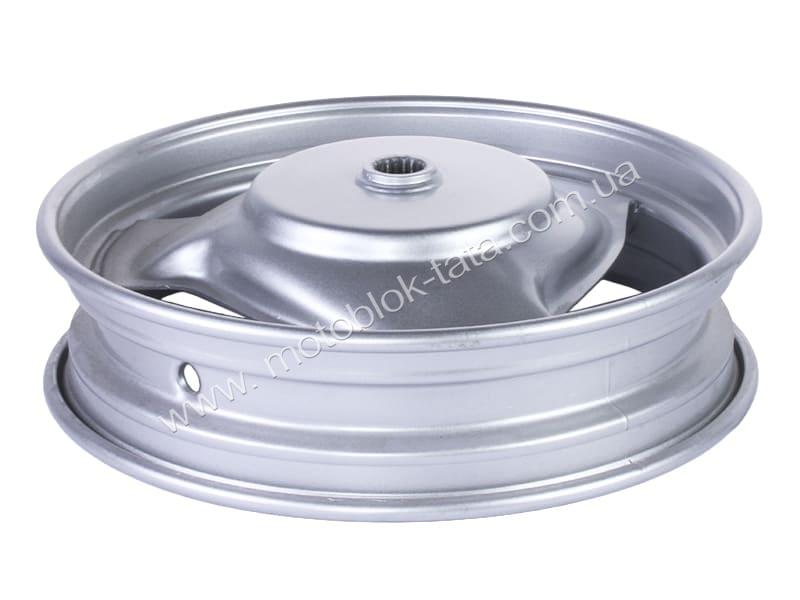 Диск задний стальной 10×2,15 TT AGRO MOTO (барабанный тормоз) на скутер Yamaha JOG 50, под камеру