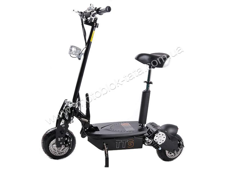 Електросамокат із сидінням TTG SM DES06C1 36V 1000W 12AH чорний Б/У