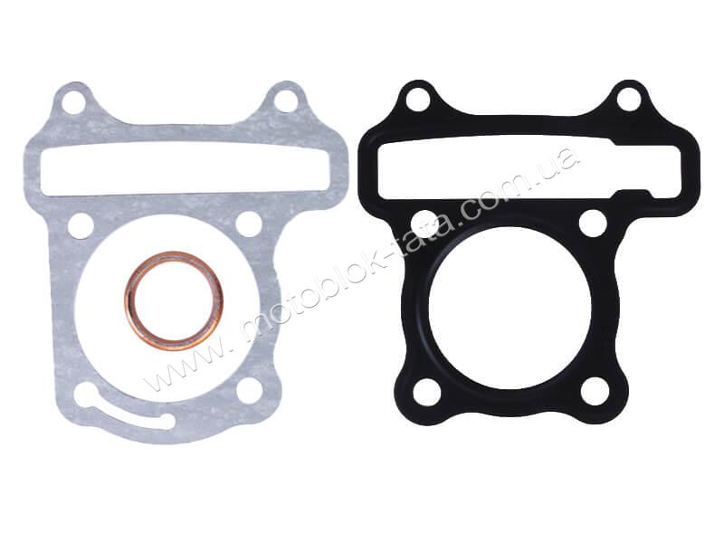 Прокладка цилиндра 47 мм TT AGRO MOTO с кольцом глушителя на бензиновый двигателя 50CC4T, стальная