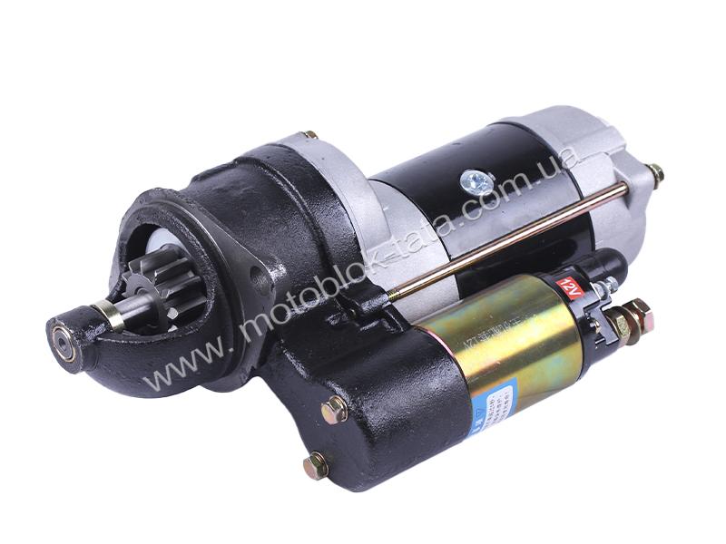 Стартер TΛTΛ QDJ1401-1 на трактор Shifeng 240, Z-11, 12V, 4.0KW, посадка 82 мм, міжболт. L-120 мм УЦІНКА