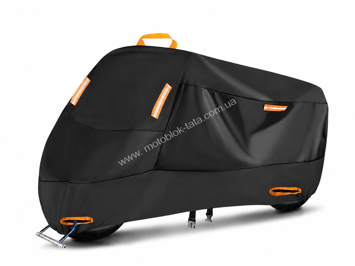 Чохол для мотоцикла TTG розмір XXL 245х105х125 мм, оксфорд 420d