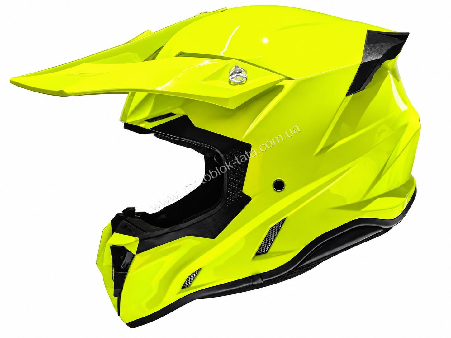 Шлем для мотоцикла, скутера 718 Neon TTG (зеленый, size S)