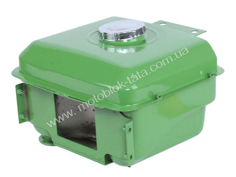 Бак паливний та кришка TT AGRO MOTO на дизельний двигун 195N/ZUBR, зелений