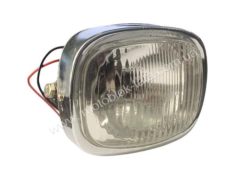 Фара передня у зборі TT AGRO MOTO велике скло на мототравтор із дизельним двигуном ZS/ZH1100