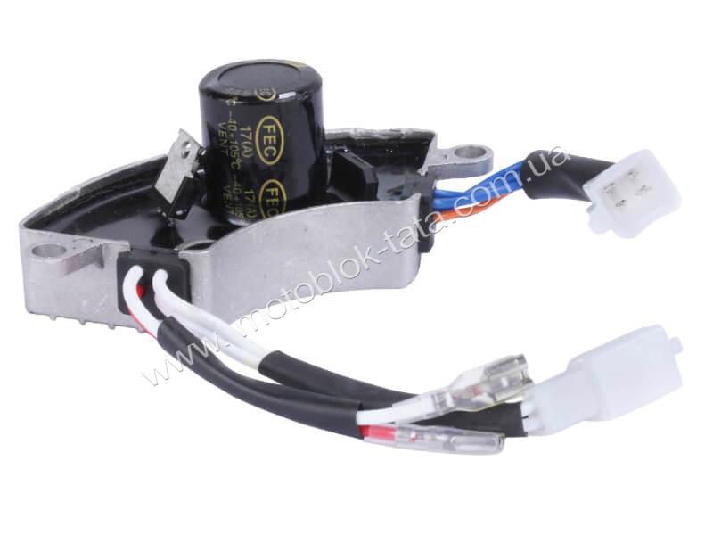 Реле трифазне напруги TT AGRO MOTO для генератора GN 2-3,5 KW, 380V (470 мкф 250V)